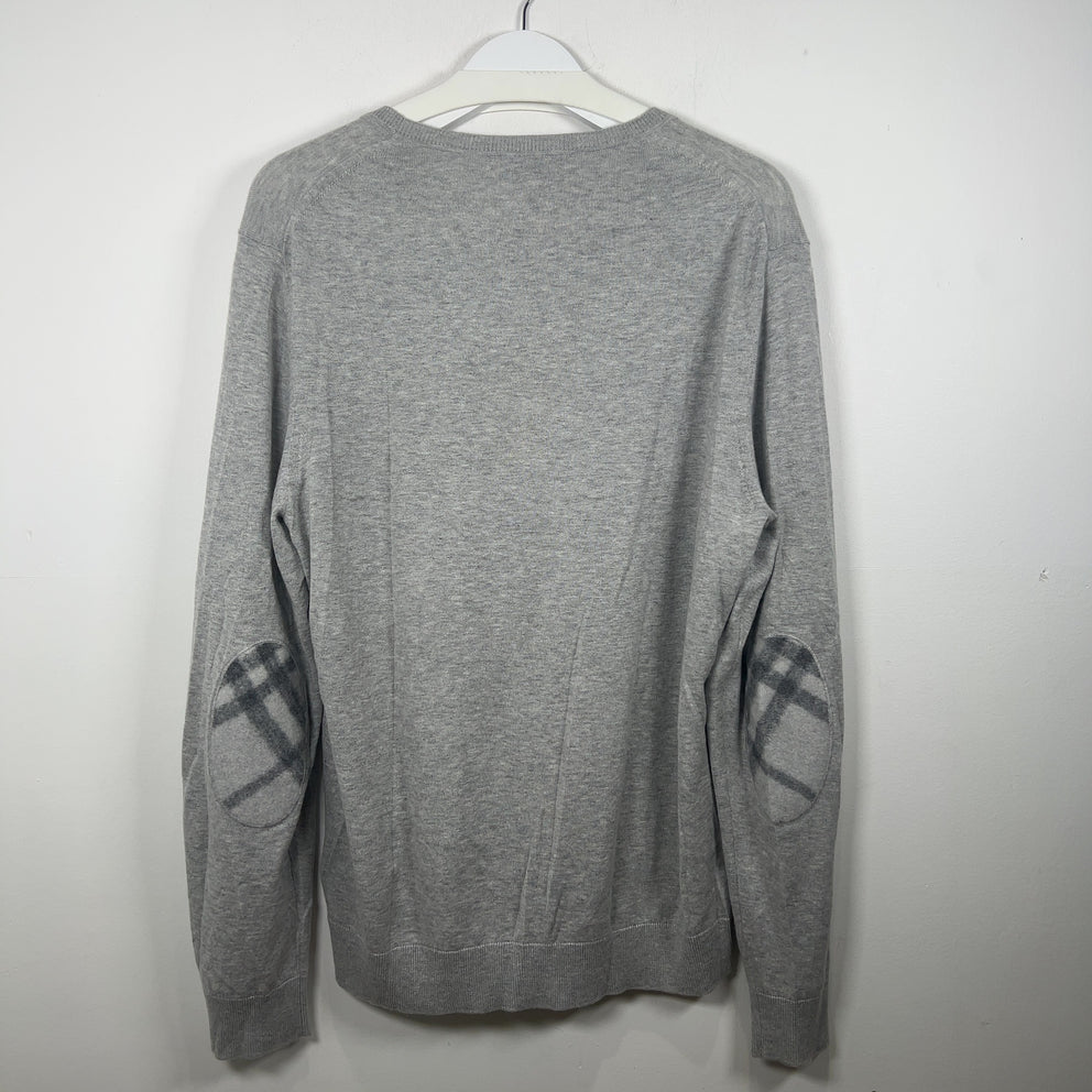 Burberry Cashmere Elbow Patch Sweater