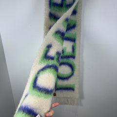Loewe Mohair Logo Scarf