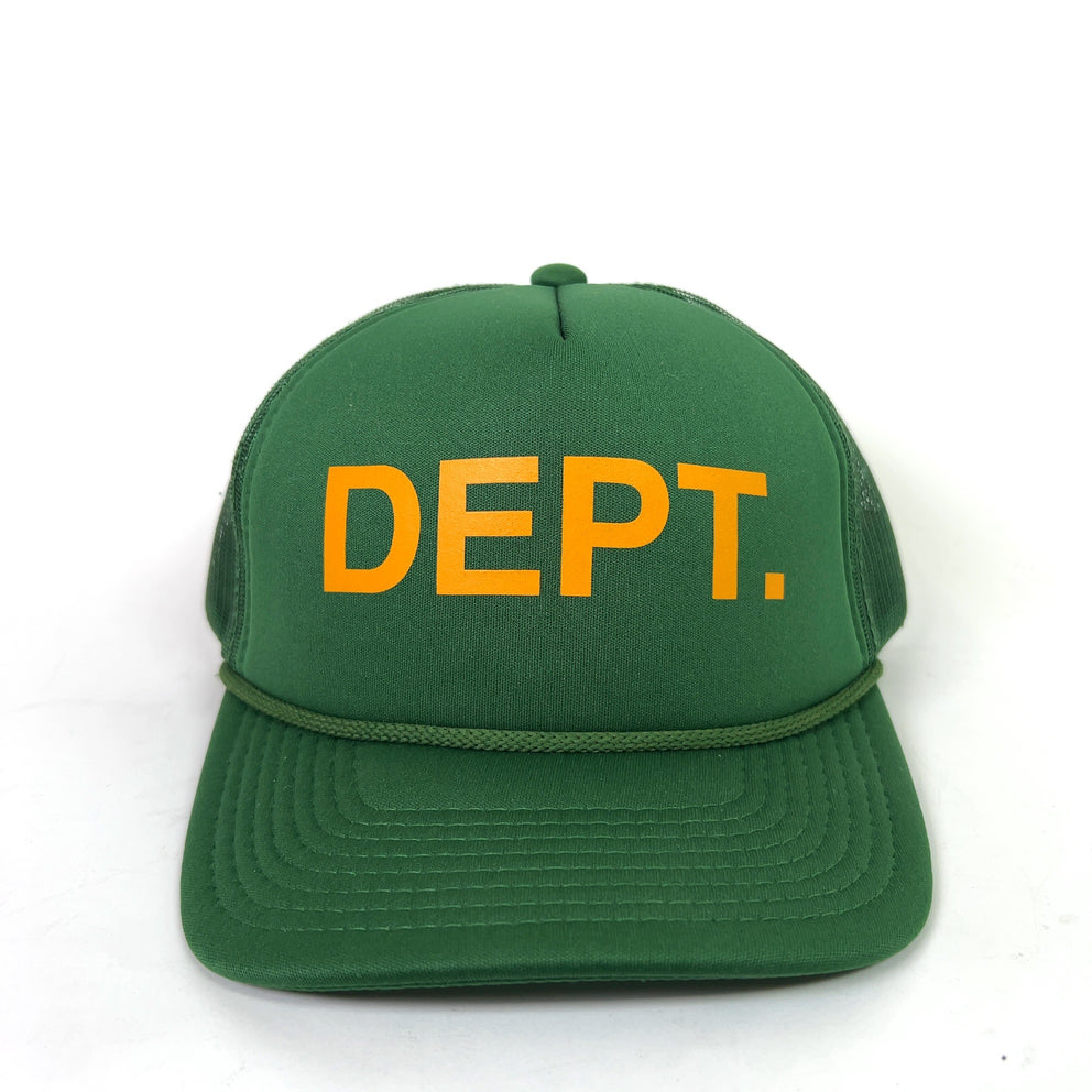 Gallery Dept Kelly Green Logo Trucker Hat