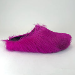 Marni Fussbett Sabot Ponyhair Sandals