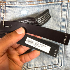 Amiri Playboy Magazine Denim Jeans