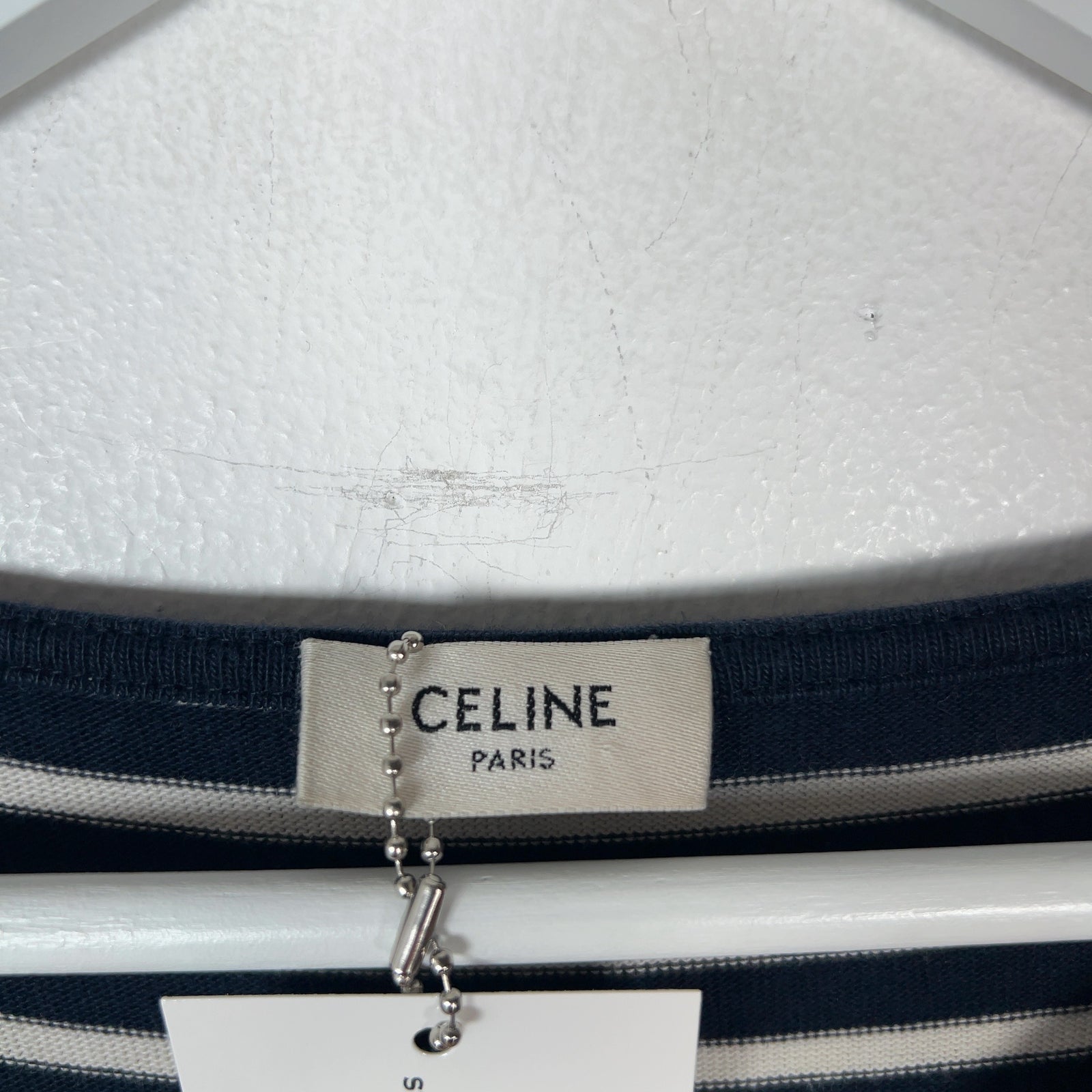 Celine Striped Cotton Longsleeve