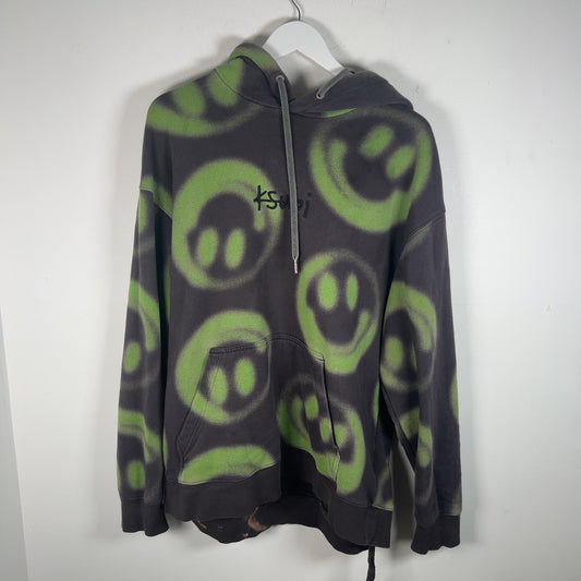 Ksubi Smiley Face Logo Graphic Hoodie