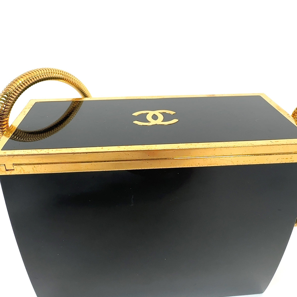 Chanel SS97 Micro Mini Minaudière Box Bag