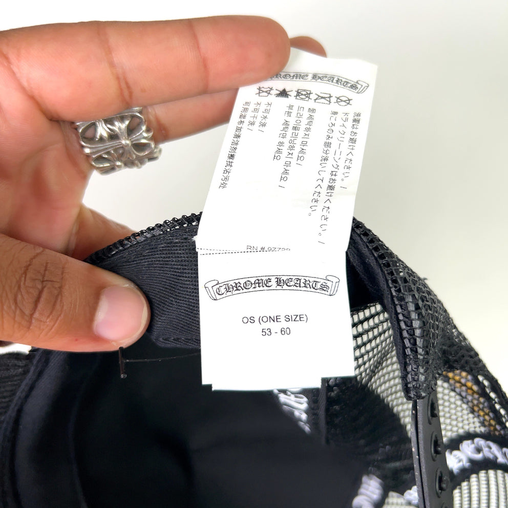 Chrome Hearts Corduroy Hollywood Trucker Hat