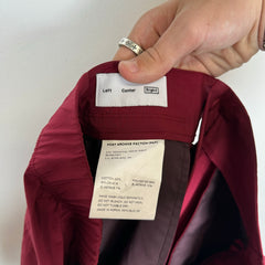 Post Archive Faction Burgundy Pants Size M
