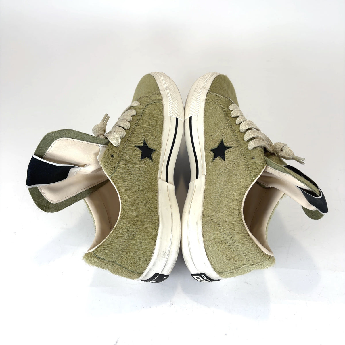 Rick Owens x Converse Ponyhair Lowtop Sneakers