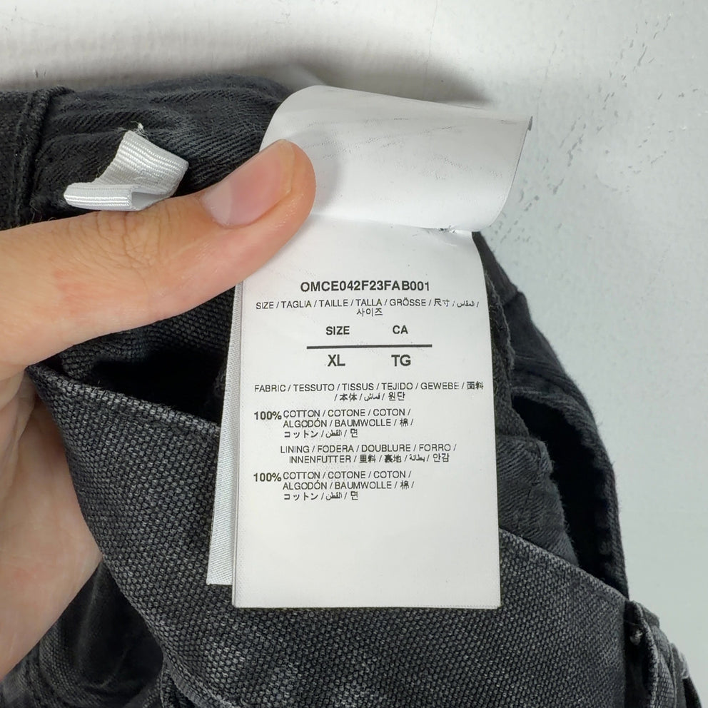 Off-White Cargo Distressed Effect Cargo Pants