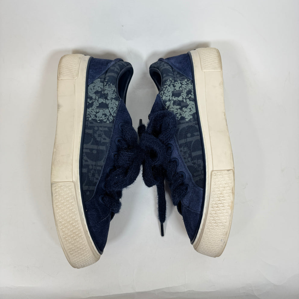 Dior x Denim Tears Navy Oblique B33 Sneaker Size 42