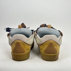 Lanvin Yellow/Brown Curb Sneaker Size 44