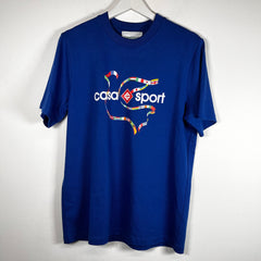Casablanca Flag Graphic T-Shirt Size S