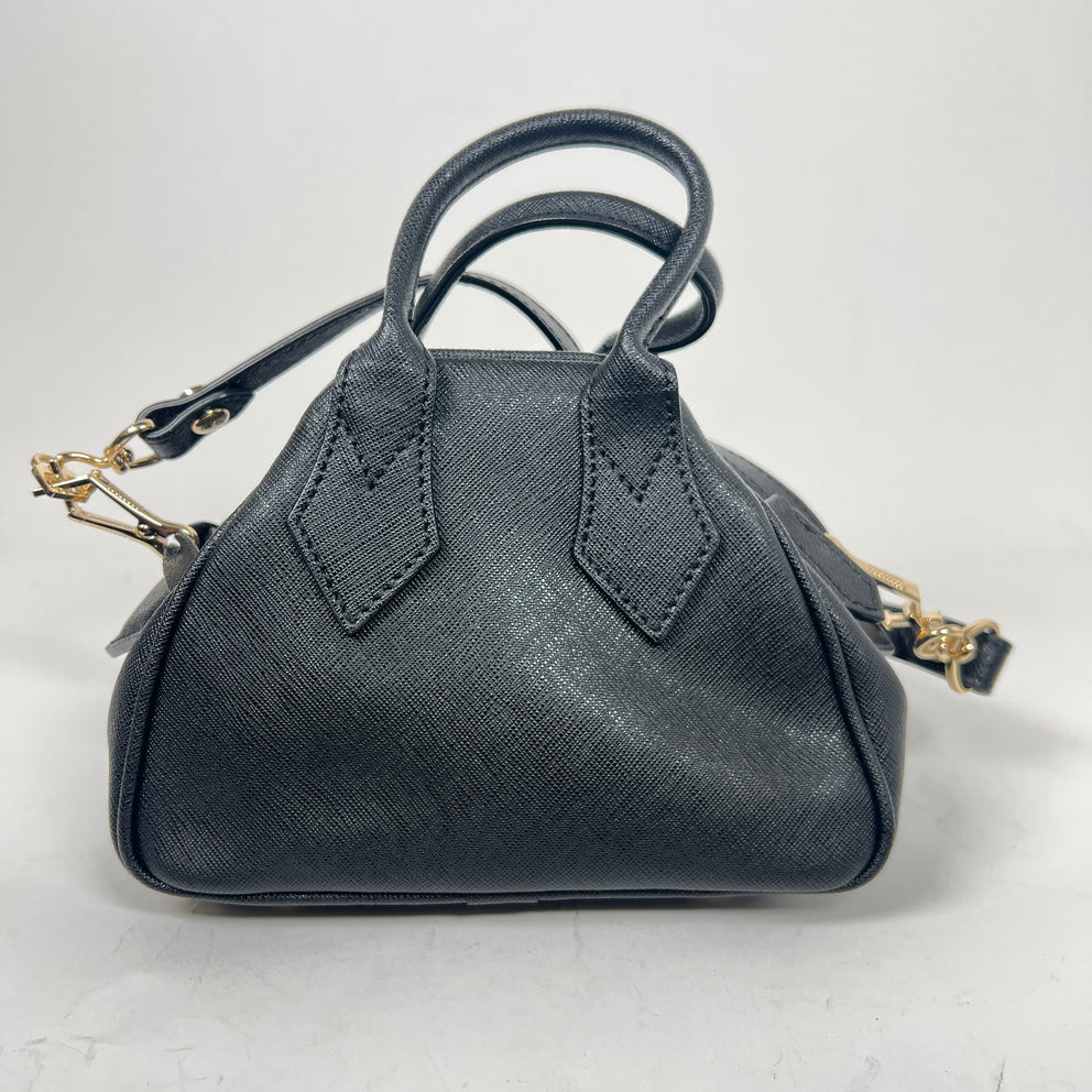 Vivienne Westwood Black Mini Yasmine Bag