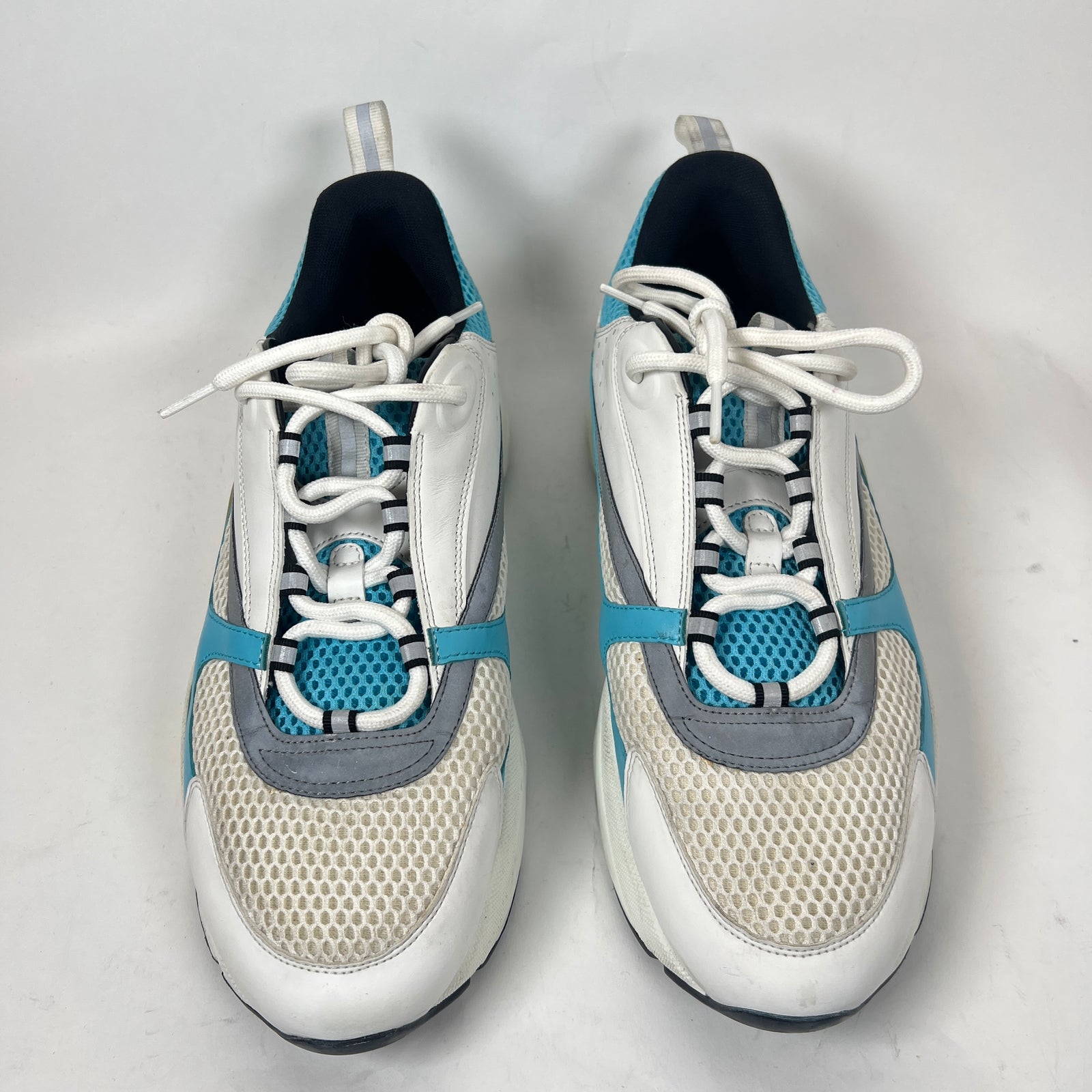Dior B22 White/Light Blue Sneaker Size 45