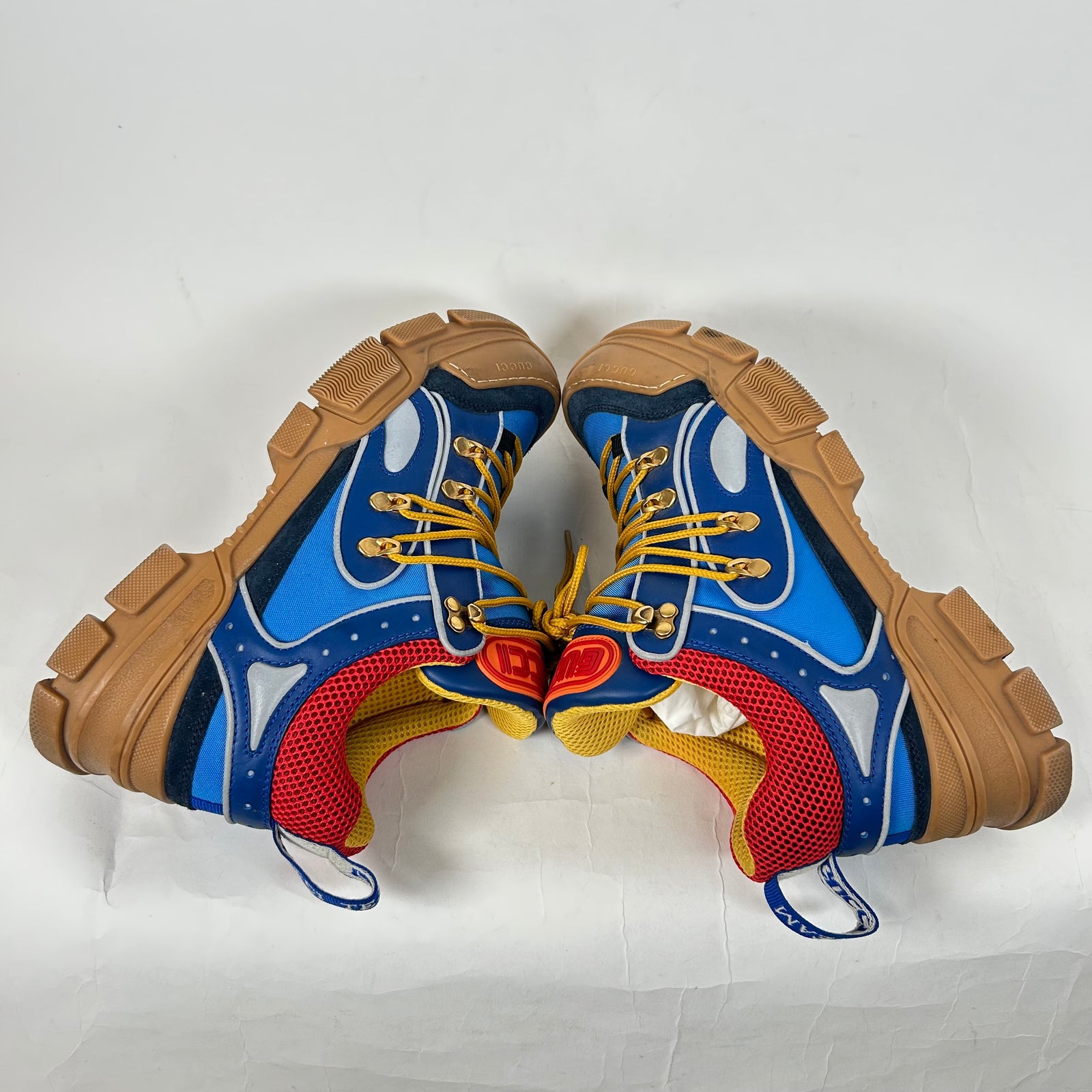 Gucci Blue/Red Flashtrek Sneaker Size GG 8.5