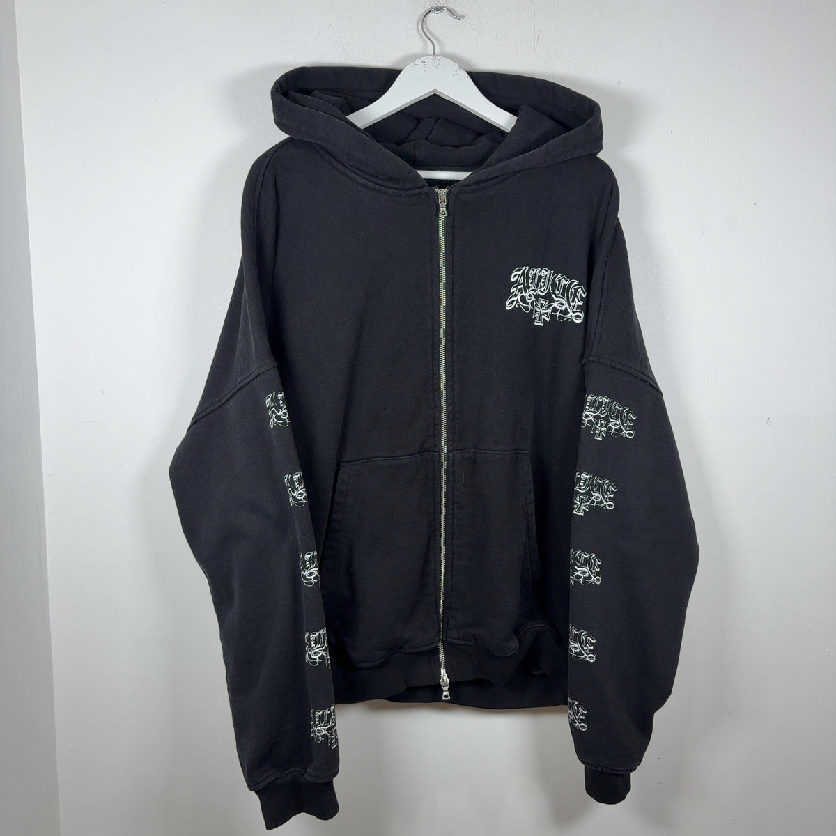 Alice Hollywood Militia Black Zip Up Hoodie