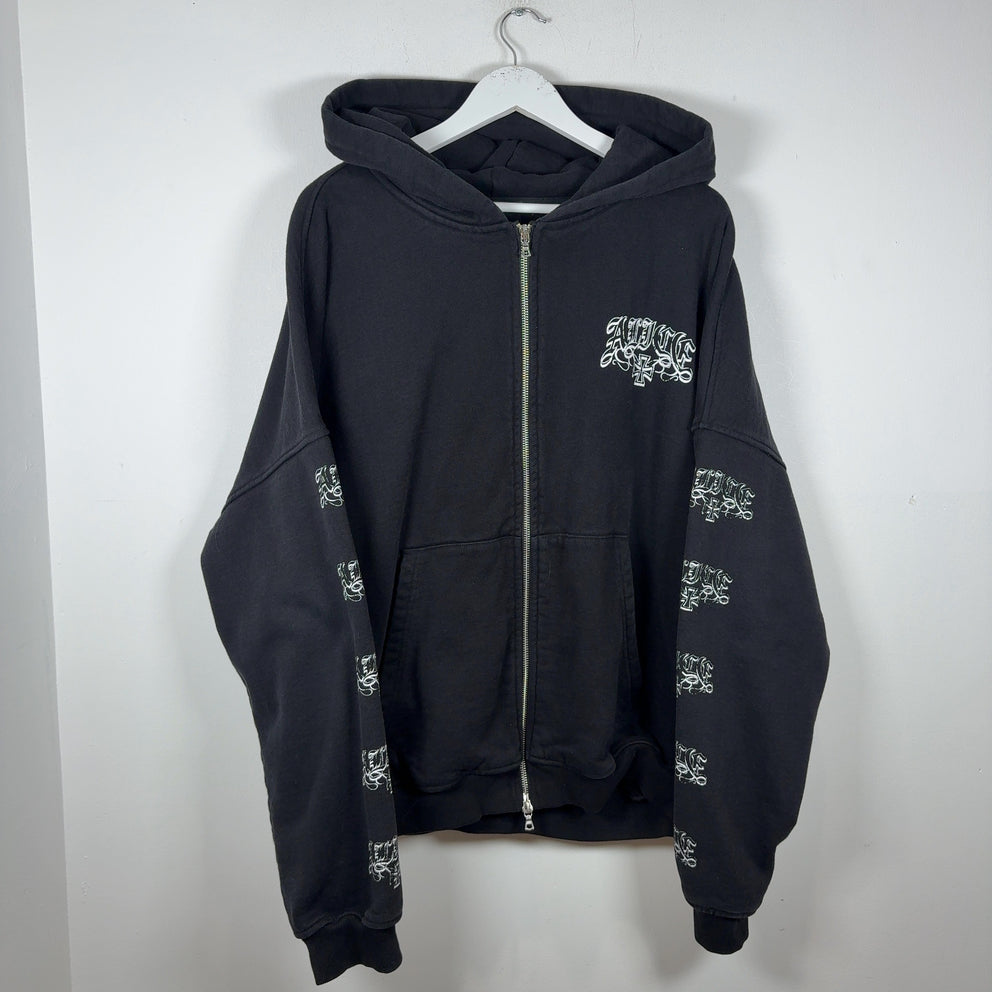 Alice Hollywood Militia Black Zip Up Hoodie