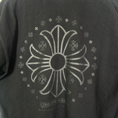 Chrome Hearts Vintage Tonal Floral Plus Cross T-Shirt