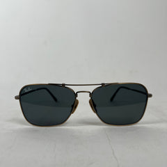 Ray Ban Caravan Titanium Black/Bronze Sunglasses
