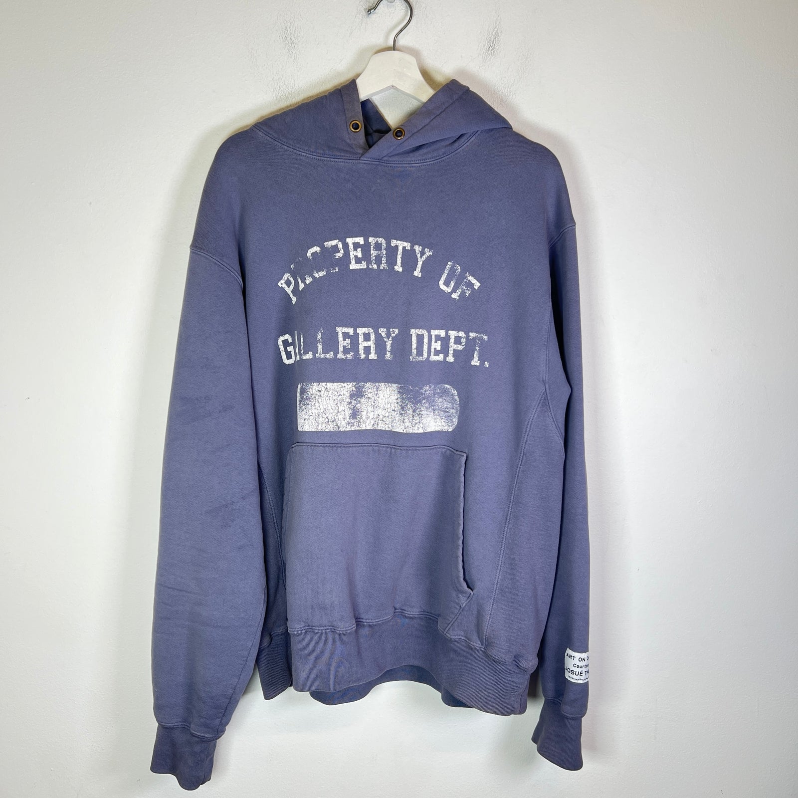 Gallery Dept Vintage Blue Property Of Hoodie