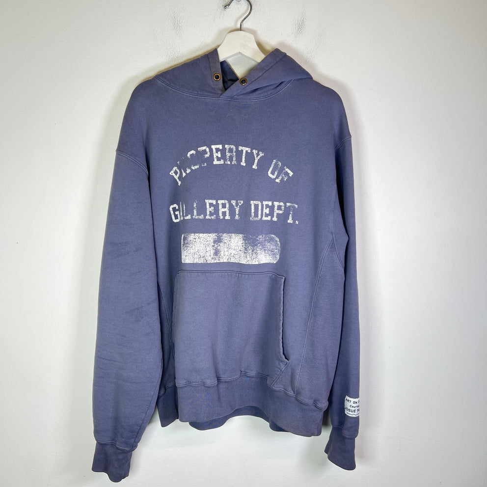 Gallery Dept Vintage Blue Property Of Hoodie