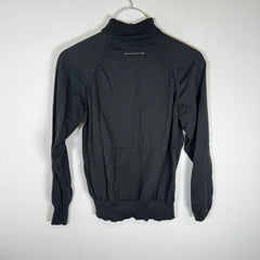 MM6 Maison Margiela Black Turtleneck Knit Sweater Size S