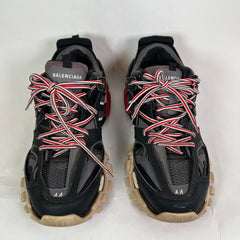Balenciaga Black/Red Track Sneaker Size 44