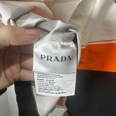Prada Orange Time Capsule Bowling Shirt Size M