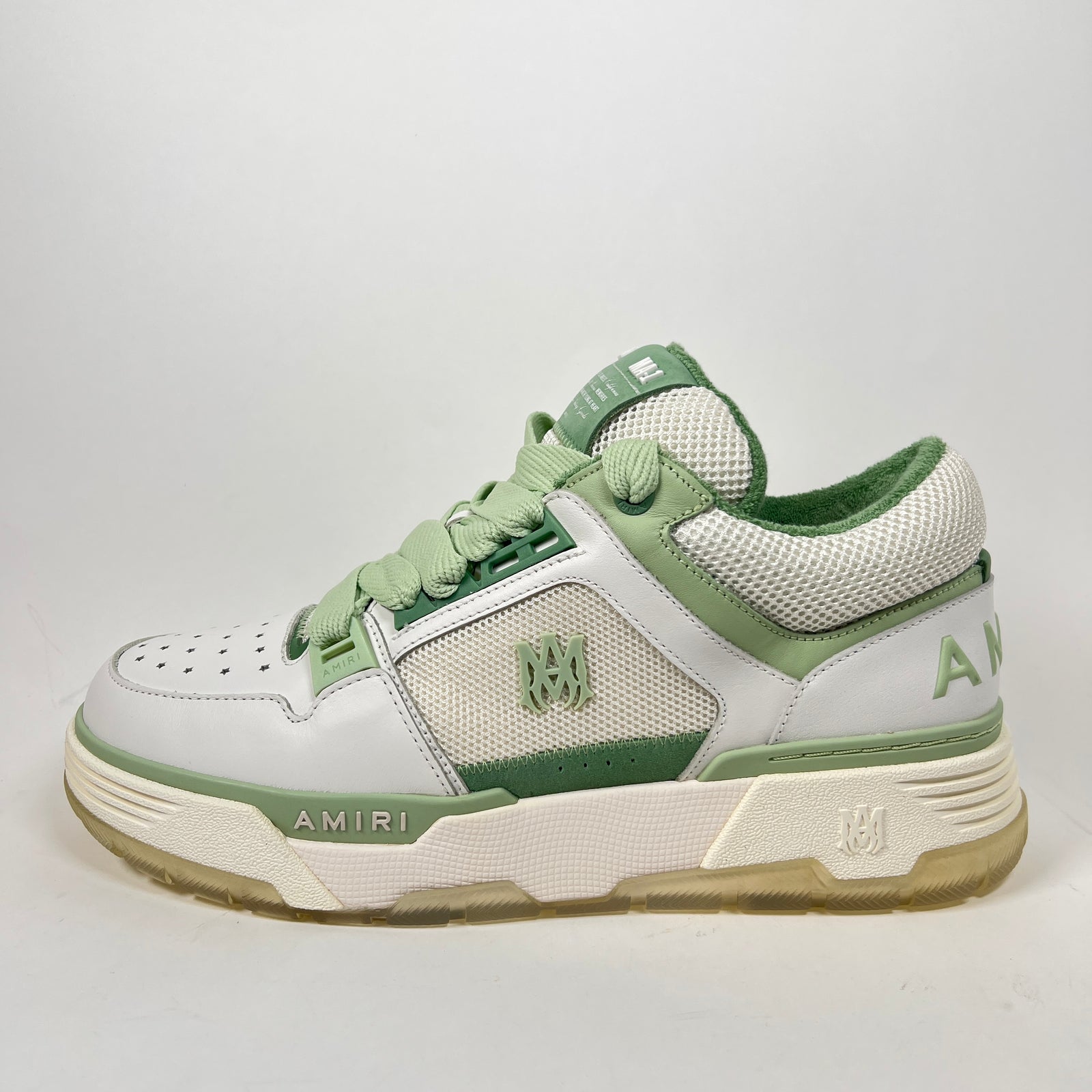 Amiri Mint Green MA-1 Sneaker Size 46