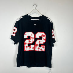 Amiri Black/Red Football Jersey Size XL