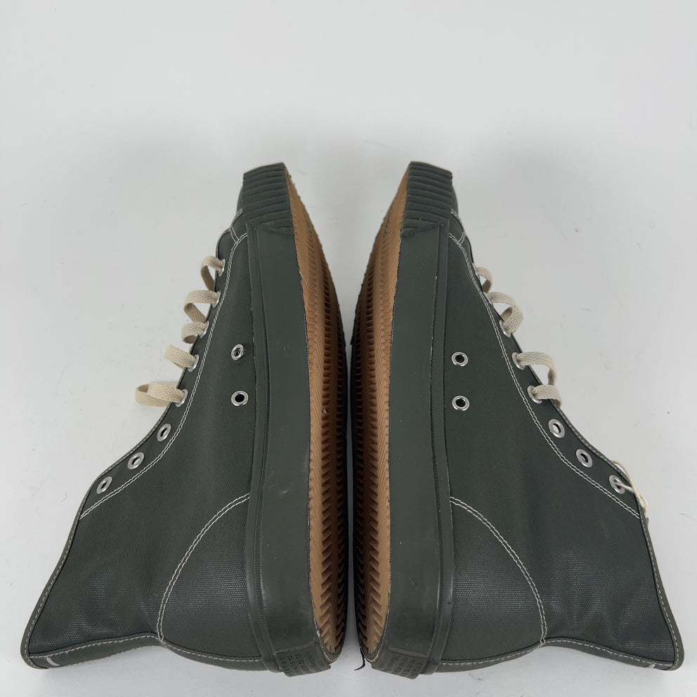 Maison Margiela Canvas Tabi Hightop Sneakers