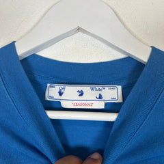Off White Blue "Emotionally Available" Long sleeve Size XL