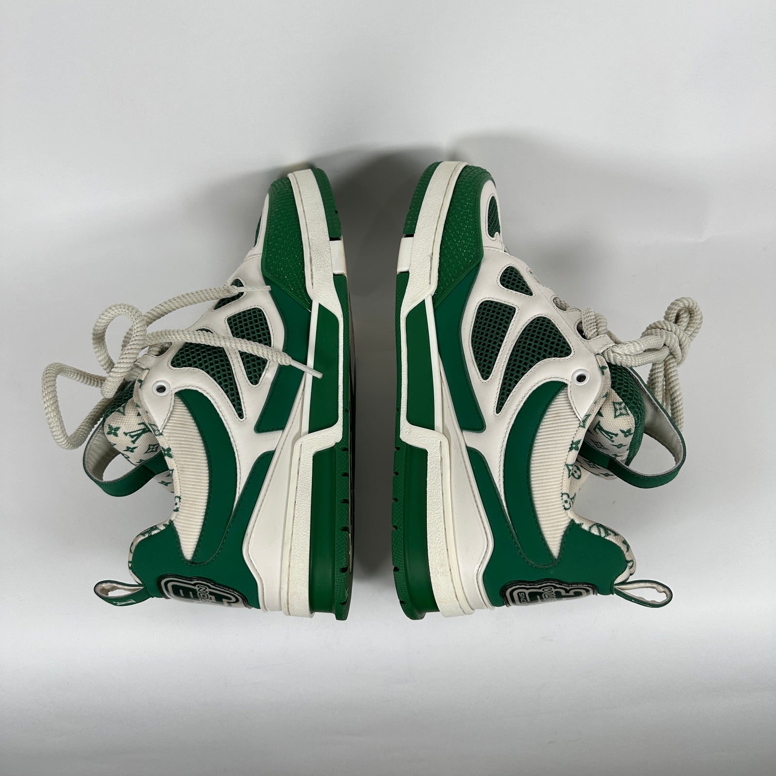 Louis Vuitton Green Skate Sneakers Size LV 9.5