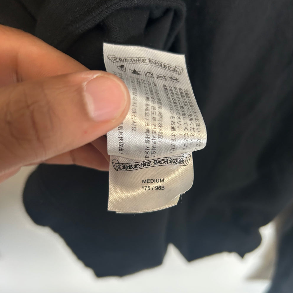Chrome Hearts Black Horseshoe Longsleeve Size M