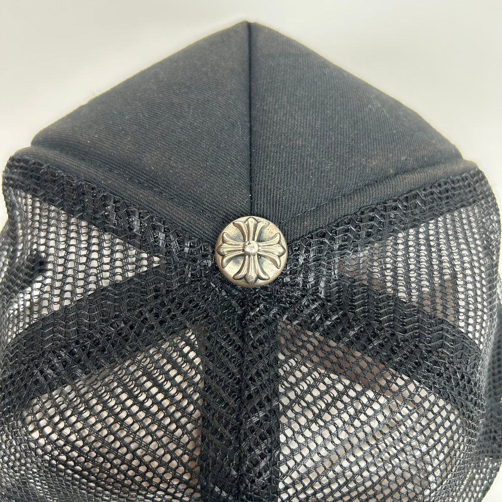 Chrome Hearts Black Las Vegas Trucker Hat