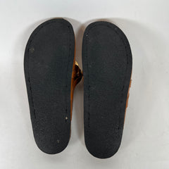 JW Anderson Brown Chain Leather Loafer Size 44