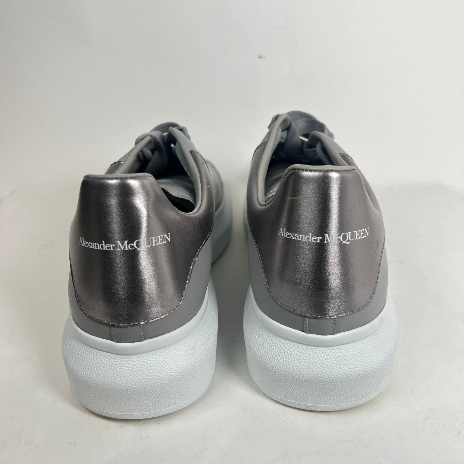 Alexander Mcqueen True Grey/Silver Sneaker Size 45.5
