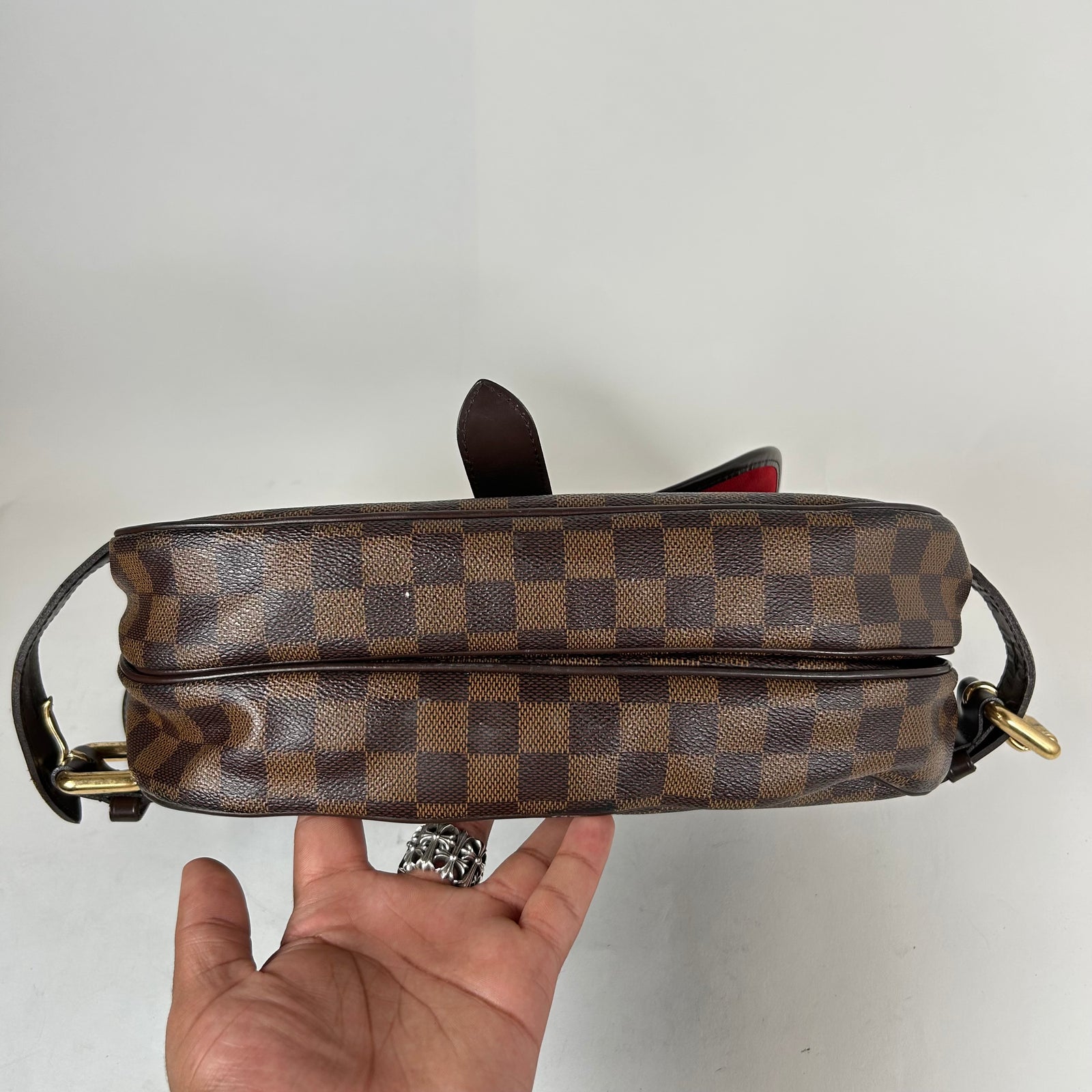 Louis Vuitton Vintage Damier Ebene Highbury Shoulder Bag