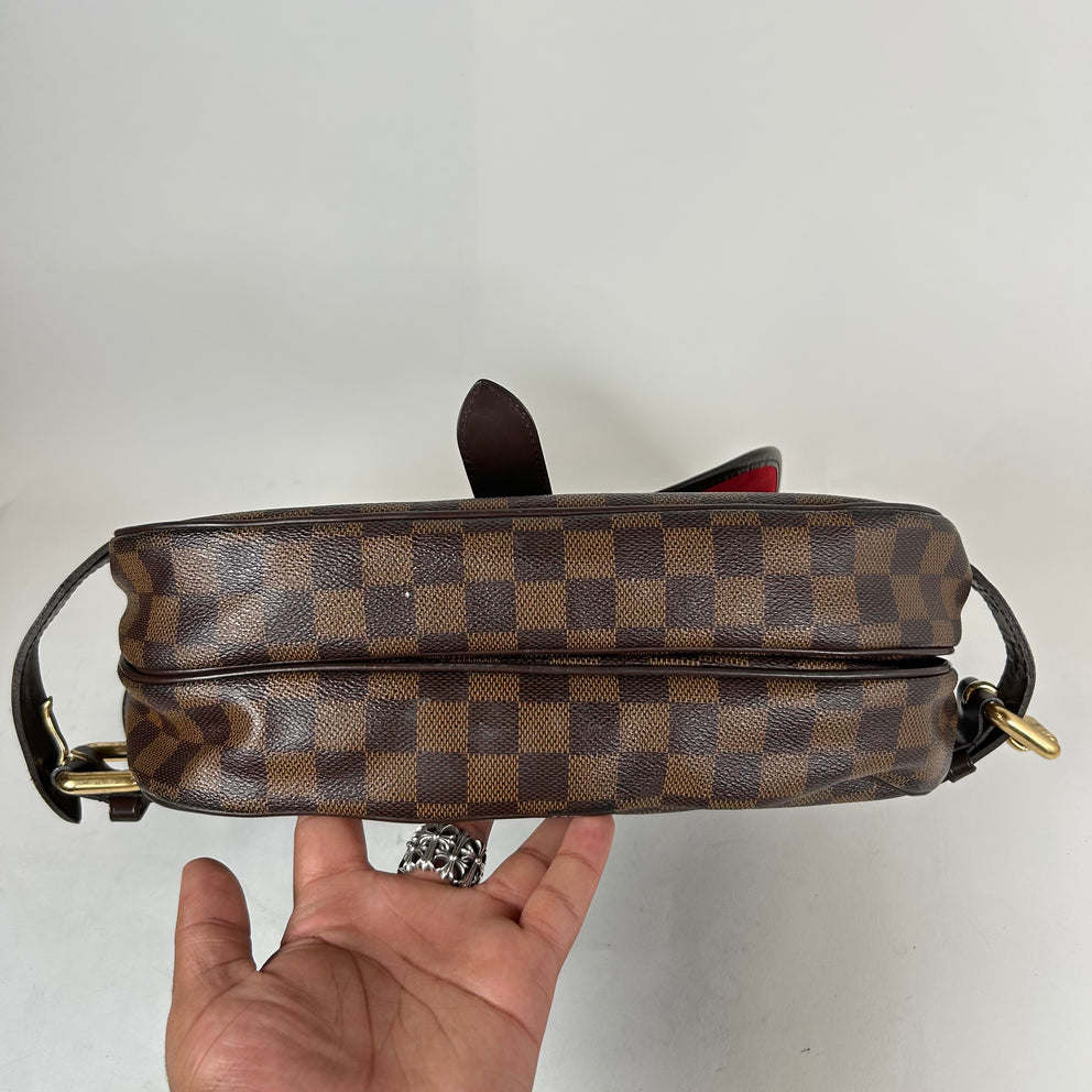 Louis Vuitton Vintage Damier Ebene Highbury Shoulder Bag