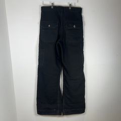 Pinup Rags Journeyman Wide Leg Carpenter Denim Pants