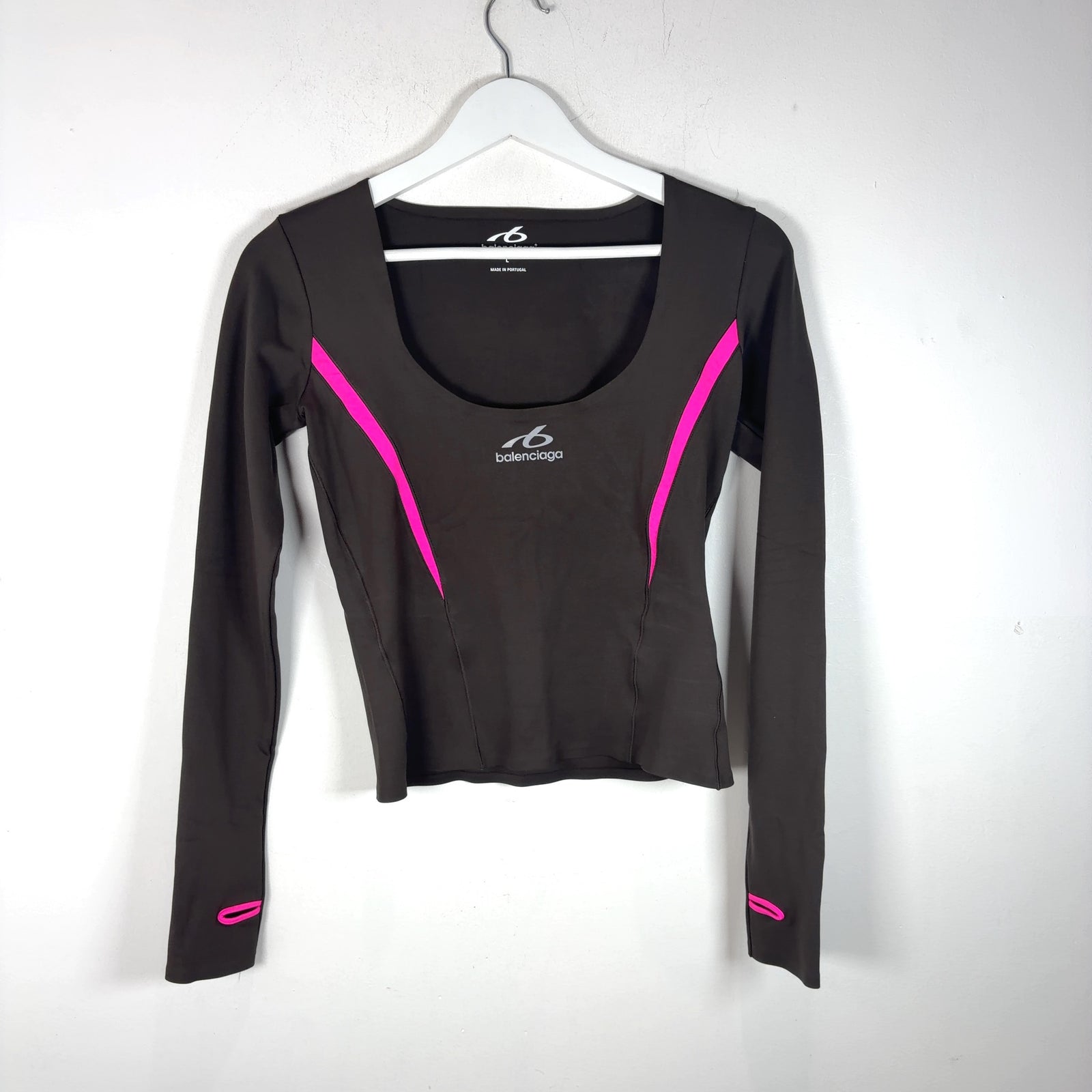 Balenciaga Open Chested Dry Fit Longsleeve