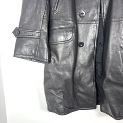 Armani Collezioni Lambskin Leather Jacket