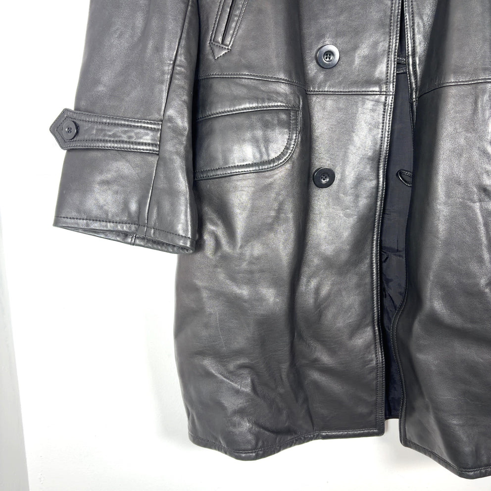 Armani Collezioni Lambskin Leather Jacket