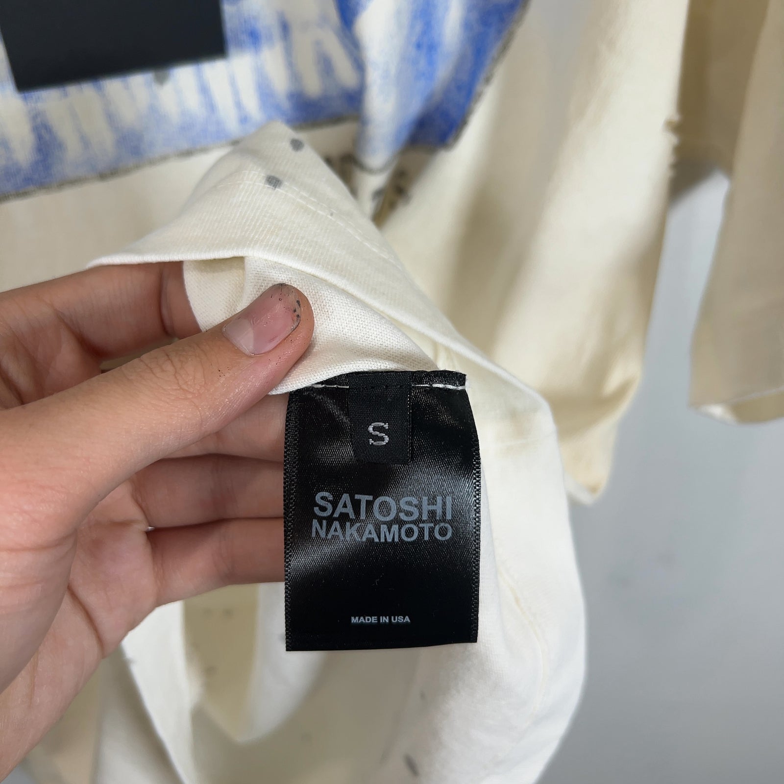 Satoshi Nakamoto 'Dont Forget To Smile' Graphic T-Shirt