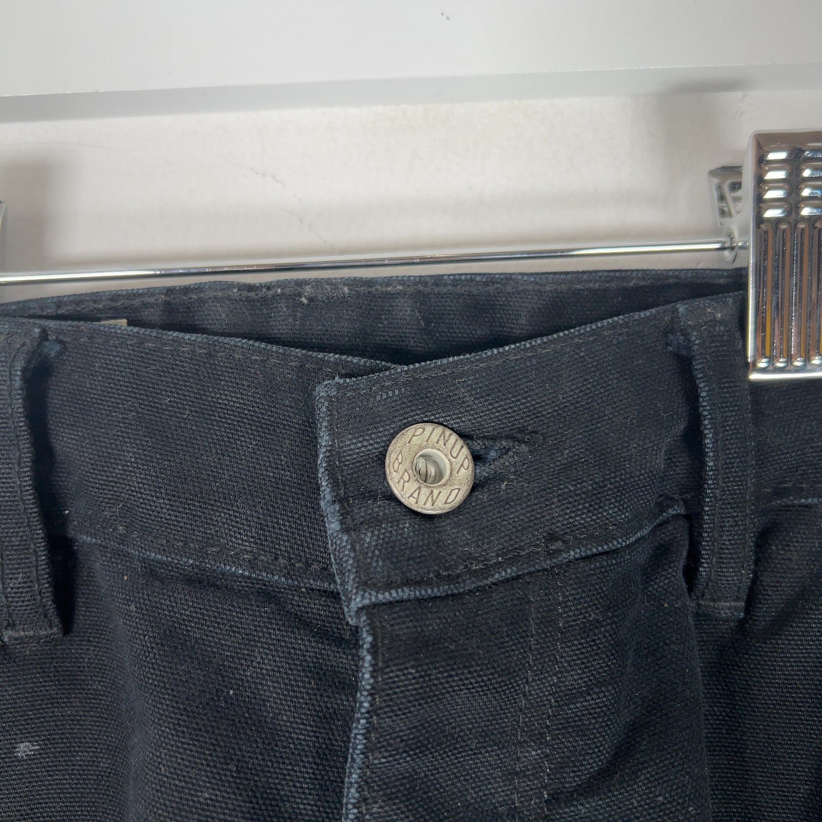Pinup Rags Journeyman Wide Leg Carpenter Denim Pants