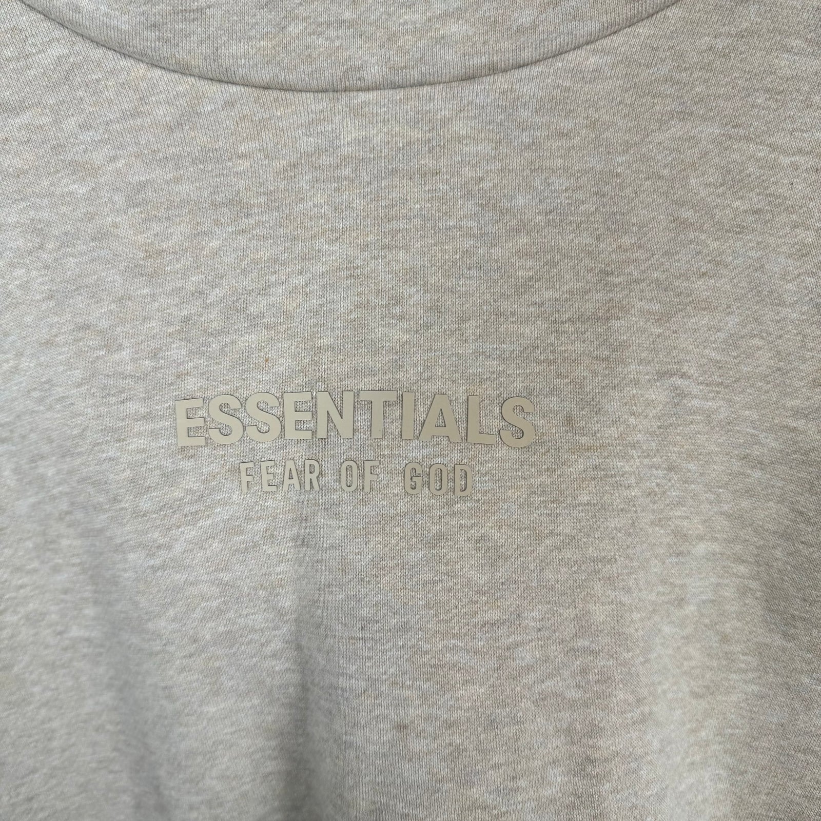 Essentials Gold Heather Hoodie Size L