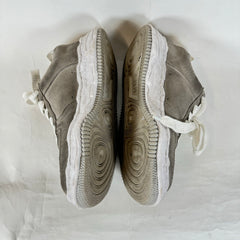 MMY Grey Brushed Suede Wayne Sneakers Size 42