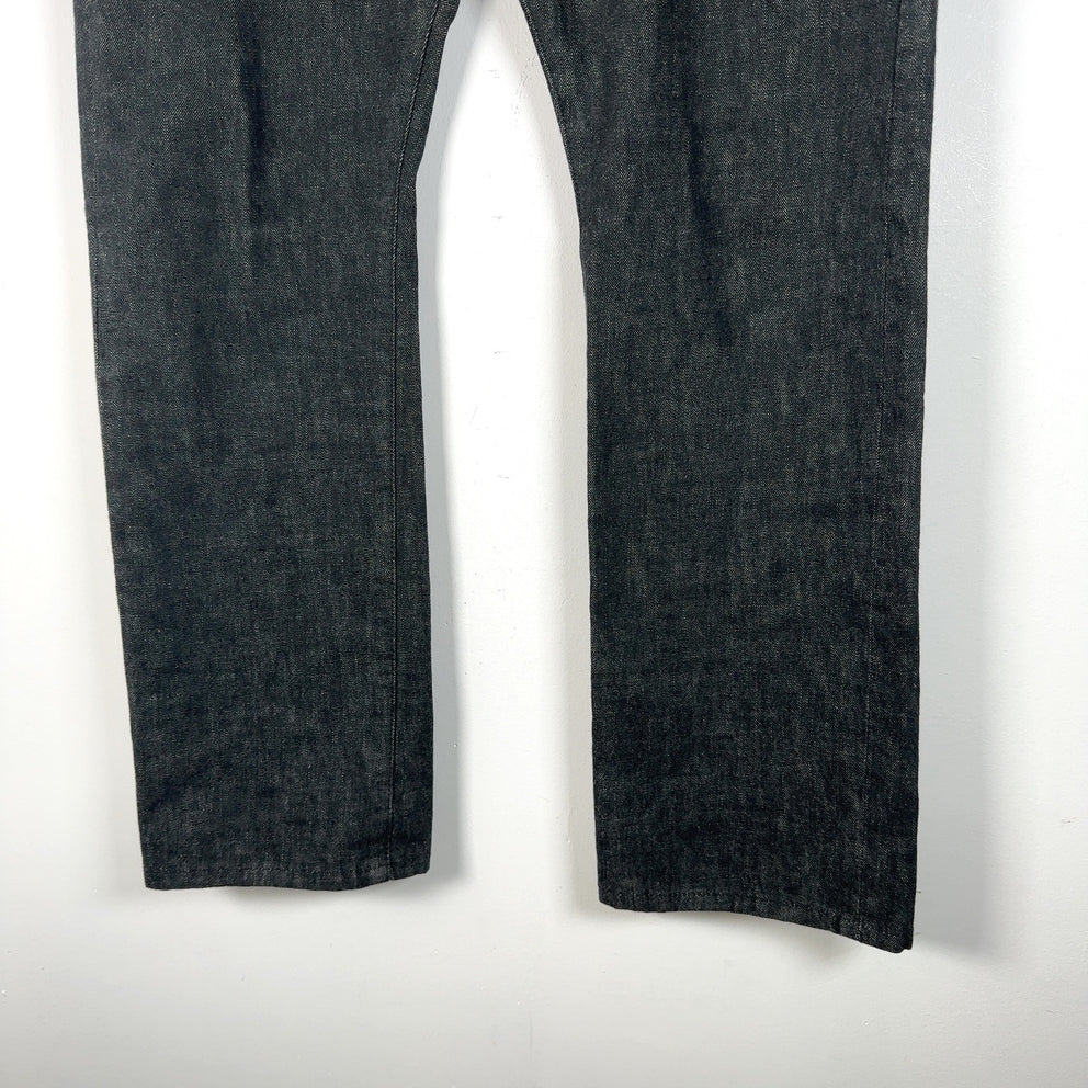 Chrome Hearts Star Patch Raw Denim Jeans
