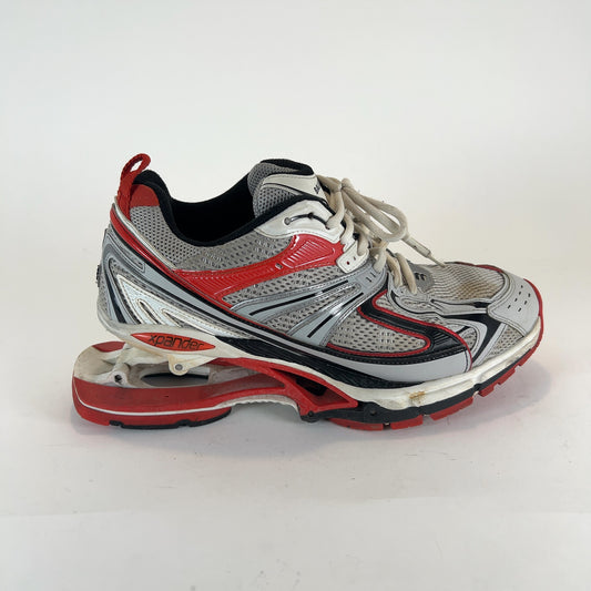 Balenciaga X-Pander Red/Grey Lowtop Sneakers