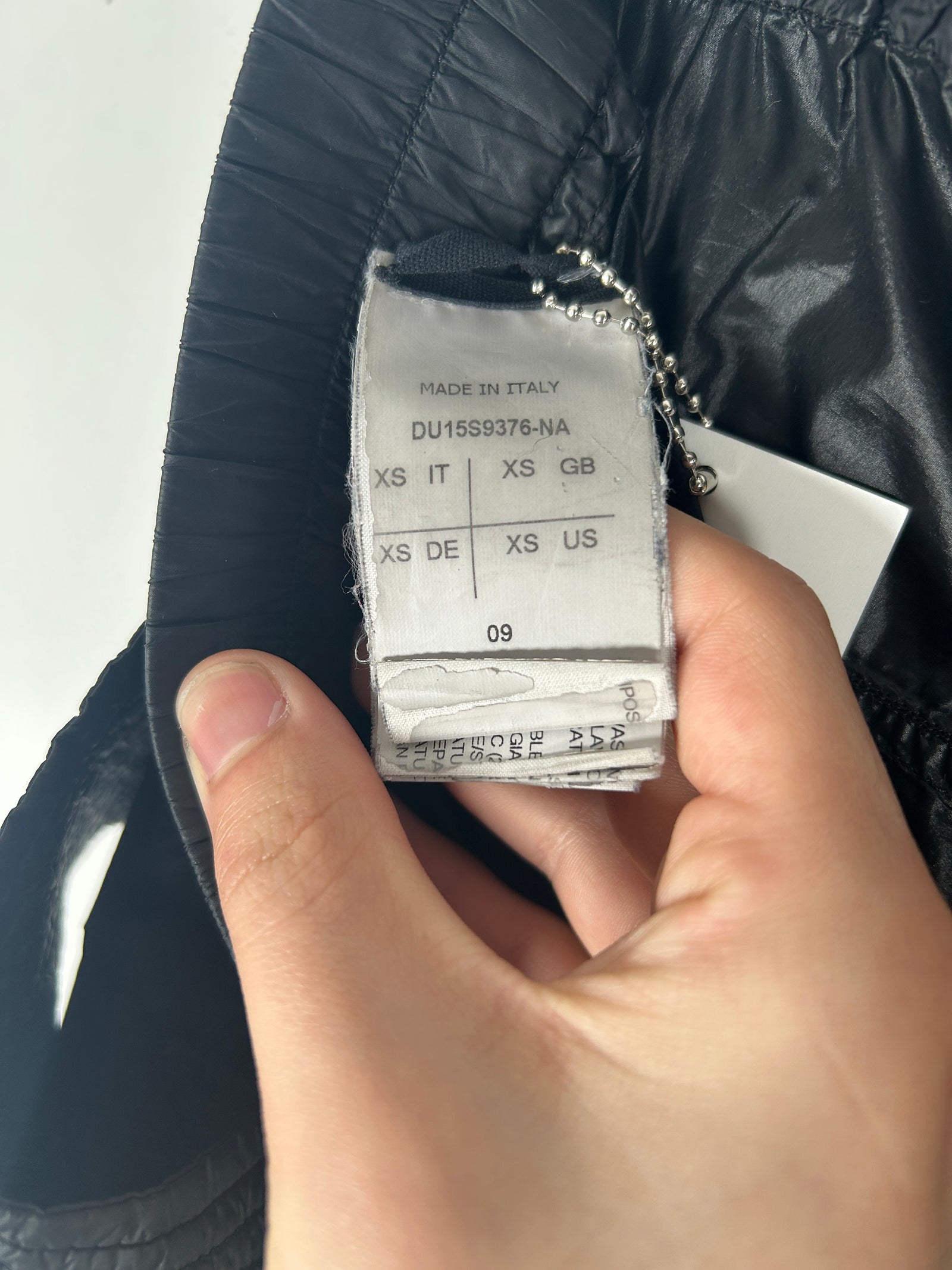 Rick Owens Drkshdw SS15 Nylon Creatch Cargo Pants
