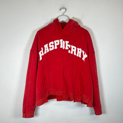 GV Gallery Raspberry Hills Red Spliced Hoodie Size XL